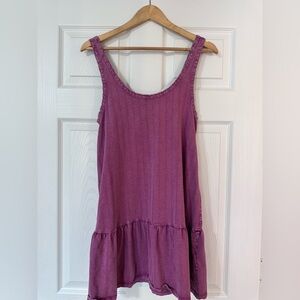 Purple Roxy tank dress
